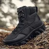 HBP Non-Brand Men hiking Boot New Fashion High Quality Waterproof Camouflage Tactical Desert Ankle Boots Mens Shoes Plus Size 47