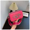 Cheap Wholesale Limited Clearance 50% Discount Handbag Bags New Womens Bag Fashionable Small Candy Color Wide Shoulder Strap Crossbody Letter Contrast Single