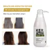 Ferramentas shampoo brasileiro 5% 8% 12% queratina tratamentos de cabelo alisamento de cabelo encaracolado suavização queratina reparação danos produtos de cuidados com o cabelo