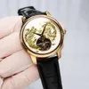 24ss Nouvelle montre de créateur pour hommes et femmes Délicat imprimé dragon Hérité Tuoyu Montre mécanique pour hommes Dragon et Phoenix Sculpture étanche