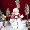 Décorations de noël poupées de jeune fille des neiges, décoration de fête pour la maison, poupée russe, jouets bonhomme de neige, Figurines décoratives