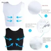 Men Gynecomastia Shaper Slimming Chest Corset Compression Body Building Sleeveless Tops Correct Posture 1219 240306