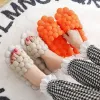 Slippers Ladies Summer Bubble Slides Slippers Funny Spa Slippers Gym House Slippers Soft Bedroom Slippers 2022 NEW