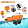 Colete salva-vidas de vestuário de cão para colete de flutuabilidade super inflável com preservador de bomba de ar livre segurança maiô praia piscina