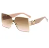 New 2021 Luxury Brand Digner Fashion Sun glass big frame Square Sunglass Women Men6655015