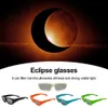 Sunglasses Sun Eclipse Glasses for Safety Sunshade and Direct Sight Sunglasses for Teenagers Y240318