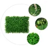 Decorative Flowers Ornament Green Plant Background Wall Backdrop Props Plastic Grass Lawn Wreath Garden Decoration Landscaping Individual