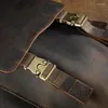 Backpack Men's Handmade Genuine Leather Retro Large Capacity Cowhide Shoulder Bag Original Fashion Laptop Rucksack