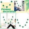 Party Decoration Valentine's Day Rope Beads Creative Wooden Festival Pendant Wall Hanging