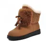 HBP bez marki buty śnieżne kobiety nowe buty plus aksamitne zagęszczone zimowe buty kostki ciepłe bawełniane buty producenci hurtowe