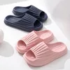 Chinelos Shevalues Mulheres Summer Home Bath Slides para Casual Confortável Soft Beach Sandálias Impermeáveis