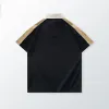 Polo da uomo firmate Polo da uomo di lusso T-shirt da uomo casual Snake Bee Lettera Stampa Ricamo Moda High Street Man Tee