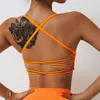 Lu Align Align Lu Citron Dos Sexy Croix Fiess Yoga Soutien-Gorge Dame Couleur Unie Haut De Sport Réunis Vêtements De Sport Femmes Gym Entraînement Sous-vêtements porter