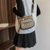 Casual Simple Cell Phone Bag Small Square Bag Vintage Canvas Shoulder Crossbody Small Bag 032724-11111