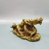 Figurine decorative all'ingrosso Ornamenti Ruyilong in ottone Rame Uomo Shenlong Ufficio e artigianato domestico