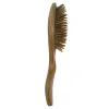 Verktyg sandelträ hårborste trä naturligt handgjorda detangling massage hår kam med presentförpackning
