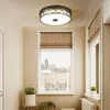 Ceiling Lights American Lamp Modern Simple Light In The Bedroom Room Round LED Warm And Personality Lighting.