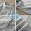 Erkek Hoodies Sweatshirts Dukeen rahat kapüşonlu ceket bahar ve sonbahar gevşek blazer düz renk standı yaka 24318