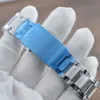 2021 Ceramic Bisel Mens Sport Watches Blue Face VK 63 Movimiento de cuarzo Muñeca de pulsera Reloj cronógrafo 46 mm Date negro Metal Montre 301i