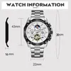 Armbanduhren AOKULASIC Mannuhr Automatische mechanische Uhren Dicke und schwere Top-Marke Sport Skeleton Armbanduhr Uhr Reloj Hombre