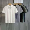 Été Nouveau t-shirt à manches courtes pour hommes à manches courtes Polon Polo Polo