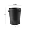 Kaffekrukor ABS PORTAFILTER Dosering Cup Coffeeware Matte Black Compatible Powder Feater Accessories