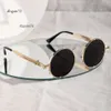 dhgate lunettes de soleil hommes 8478 Nouveau style punk hommes à la mode printemps lentilles en métal jambes personnalisées lunettes de soleil réfléchissantes pour femmes 8827