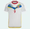 Venezuela 24 25 Soccer Jerseys Copa America 2024 2025 National Team Men Football Shirt Home Away Camisetas Cordova Soteldo Rincon Bello Sosa Rondon Kids Kit