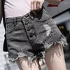 Damesshorts Womens Mini Jeans Vintage Sexy korte broek voor vrouwen om gescheurde denim mode Y2K Harajuku zomeroutfits te dragen