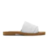 Luxury Sandals berömda designer Kvinnor tofflor Woody Flat Mules Sandal Slides Mila Platform Moln Mjuka skor broderade linne Hög Heernud#
