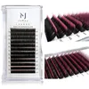 Jomay Ombre Maquiagem Mix Color Lashes Soft Natural Synthetic Mink Rainbow Colored Eyelash CC Eyelashes Extensions Eye Makeup 240318