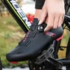 Cycling Shoes MTB Mens Self-locking Road Cycling Shoes Sports Shoes Racing Riding Boots Women MTD Pedal Mountain Bike Shoes 240312