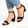 Sandalen Damen Mode Kausal Aushöhlen High Heels Gehen Flache Schuhe Nette Runde Kappe Sommer Plus Größe Für Frauen Zapatos