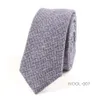 Designer Tie Fashion Mens Wool Narrow Business Dress Trendy Wedding Korean British Student 6cm {category}