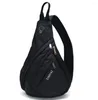 Bag By Dhl Or Ems 50pcs 2024 Men Functional Multilayer Cool Casual Chest Pack Outside Large Capacity Messenger