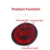 Car Wanillight for VW Beetle 1998-2005 LED Tail Light مصباح خلفي DRL إكسسوارات الفرامل العكسية