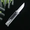 Couteaux tactiques MT Knives D2 lame en alliage d'aluminium poignée couteau système de gravité extérieur Portable Unboxing auto-défense nouveau petit couteau L2403