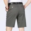 Men's Shorts Cotton Men Knee Length Boardshorts Classic Brand Comfortable Clothing Beach Male Short Trousers