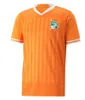 23 24 25 Coted IvoireナショナルチームサッカージャージーIVORY COAST DROGBA KESSIE ZAHA CORNET MEN HOMME MAILLOT DE FOOT FOUTLOR MANユニフォーム