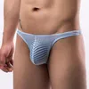 Underpants Sexy Mens Ultra Thin Mesh Briefs Bulge Pouch Underwear Mal Low Rise Bikini Trunks Summer Soft Sport Panties Lingerie