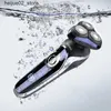 Elektriska rakare MOTA Electric Shaver Wet Dry Torka Vattentät Electric Shaver Nose Ear Trimmer Rechargeble Shaver Q240318