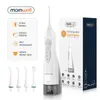 Oral Irrigators Mornwell D52 Oral Rinser USB Laddningsfat Portable Dental Sink 300 ml Vattentank Vattentäta tänder Cleaner J240318