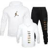 Hösten vinter fleece varma mens tracksuit kvinnor klädhoodies byxor två stycken uppsättningar sportkläder mode hip hop suit240318