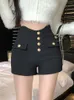 Frauen Shorts Sexy Frauen Sommer Hohe Taille Dünne Elastische Beiläufige Enge Hosen Koreanische Oberbekleidung Böden Weibliche Kleidung Einfarbig L71