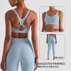 Lu Align Align Lu Lemon Cross WISRUNING dos creux haute qualité soutien-gorge de sport femmes dessus de yoga Fiess femme sous-vêtements d'entraînement vêtements de sport gymnase