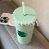 500ml Stainless Steel Tumblers Cups With Lid and Straw Car Mugs Vacuum Insulated Water Bottles