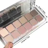 Eye Shadow New 12 Color Korean Eye Shadow Tray Low Simation Eyeshadow Palette Full Matte Daily Eyes Makeup Korean Tea Apricot Eyeshadowl2403