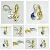 Silver Two-Tone Splittable Sun Moon Dangle Charm 925 Sterling Sier Women For Fit Charms Beads Bracelets Jewelry 762678C01 Jewel Drop D Dhalx
