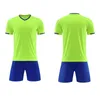 Anpassade uniformer DIY Soccer Shirts Adult Kid Jerseys Set Boys Football Training Suit Jersey 240320