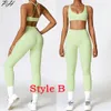 Lu Align Sexy Yoga 2 pezzi Set sportivo Donna Comt Quick Dry Running Fiess Abiti Vita alta Leggings stretti Tempo libero Allenamento Sport